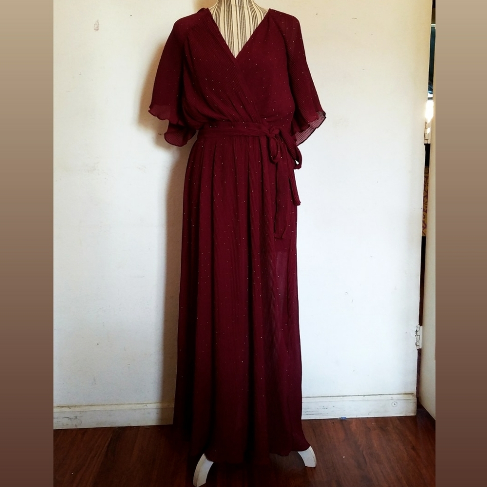 Burgundy Formal Dress